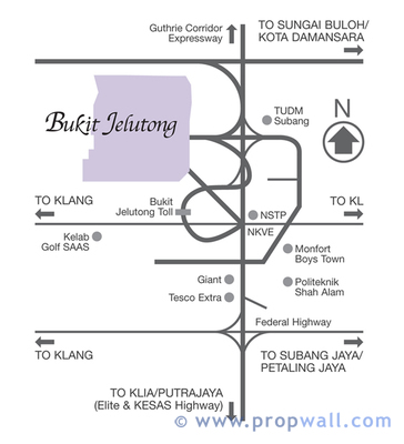 Click to enlarge photo. Bukitjelutong small view